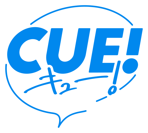 CUE! logo